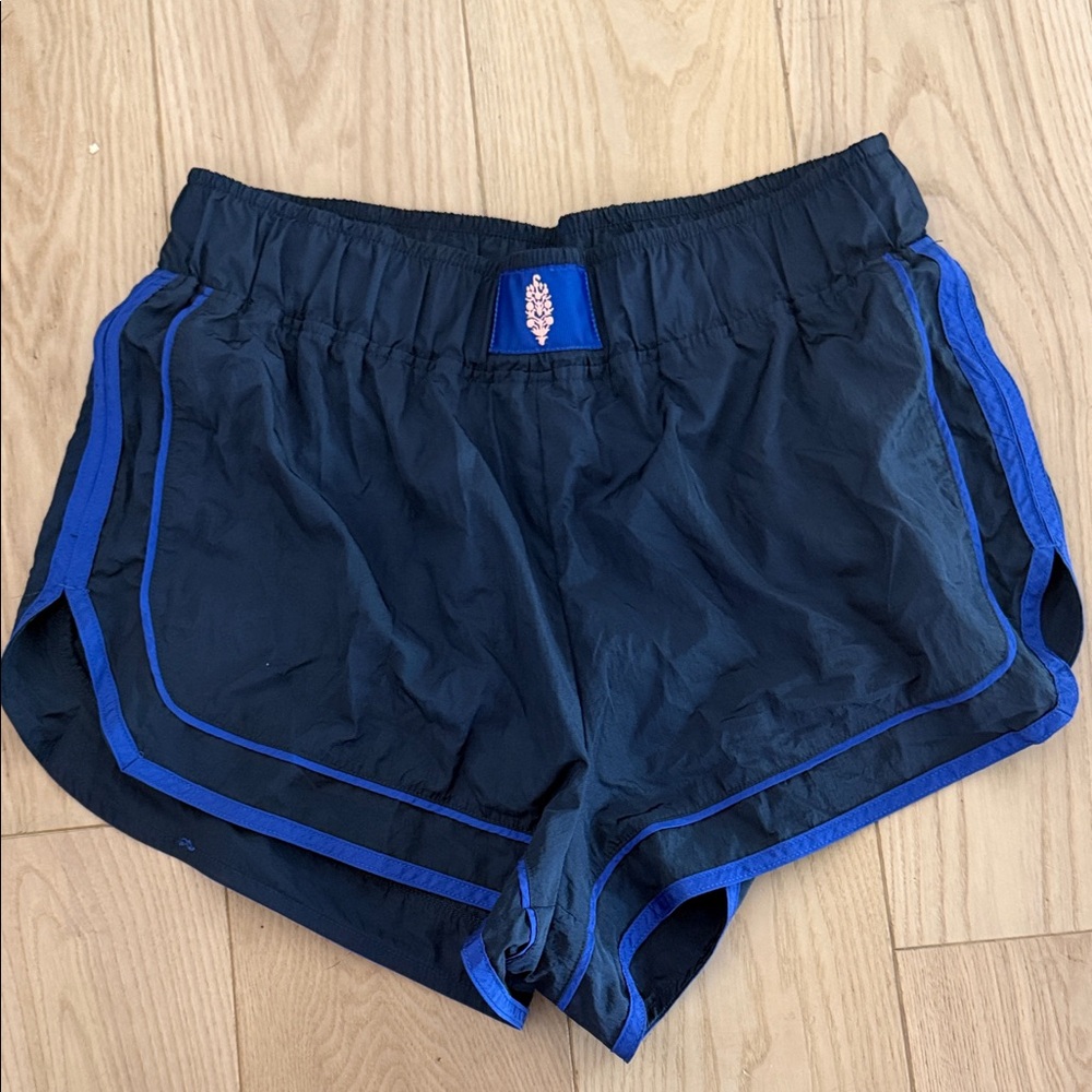 FREE PEOPLE MOVEMENT Women’s Athletic Shorts with Blue Trim